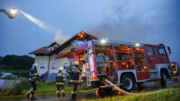 Neuerliche Gewitter: Zehntausende Blitze in ganz Österreich