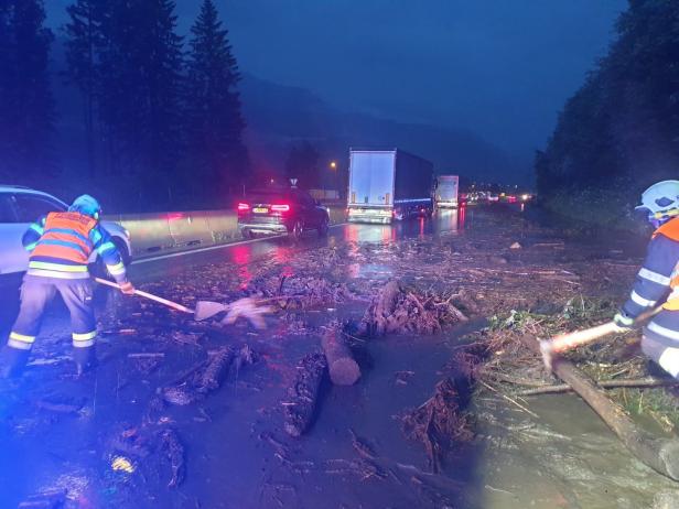 Neuerliche Gewitter: Zehntausende Blitze in ganz Österreich