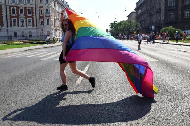 Annual Budapest Pride march