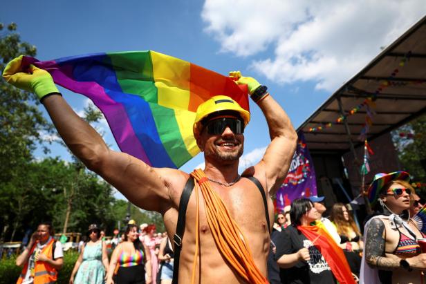 Annual Budapest Pride march