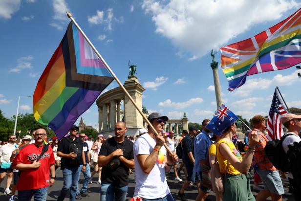 Annual Budapest Pride march