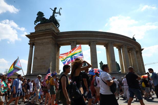 Annual Budapest Pride march