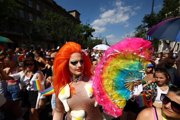 Annual Budapest Pride march