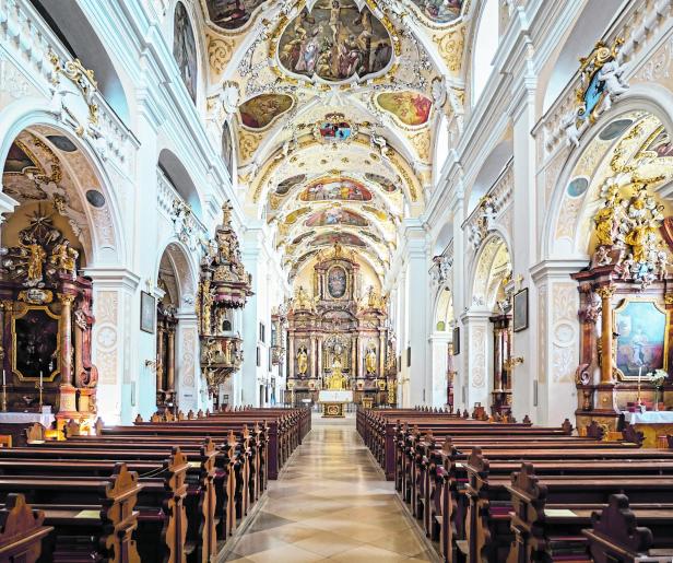 Die Basilika Frauenkirchen ist die kälteste Kirche des Burgenlands