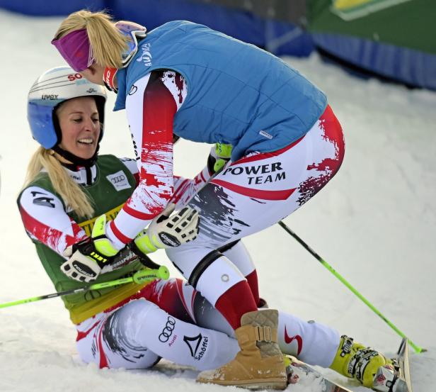 Eine Schneekönigin & viele alte Hasen im Ski-Zirkus