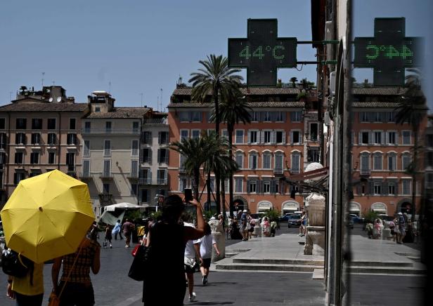 Italien schwitzt bei 40 Grad: Wie Rom bis Mailand mit der Hitze umgehen