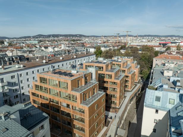 Das erste geklebte Haus in Wien: Mit 11 Tonnen Superkleber gebaut