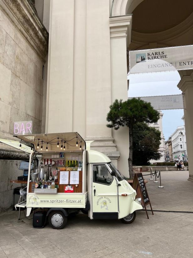 Abgefahren: Wo in Wien Spritzer-Flitzer und Fritti-Bike unterwegs sind