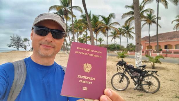 5 Kontinente, 2.040 Tage, 100.000 Kilometer: Wie ein Burgenländer mit seinem Fahrrad die Welt umrundete