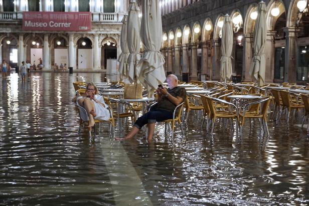 Seltenes Ereignis: Überraschung für Touristen in Venedig