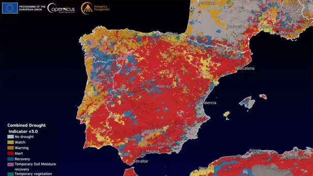 Am Strand und auf den Feldern: Wo Spanien das Wasser ausgeht