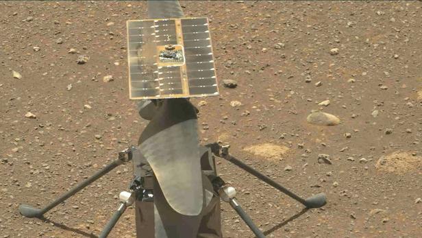 Tolle Bilder: Mars-Hubschrauber "Ingenuity" fliegt trotz Zwischenfalls weiter