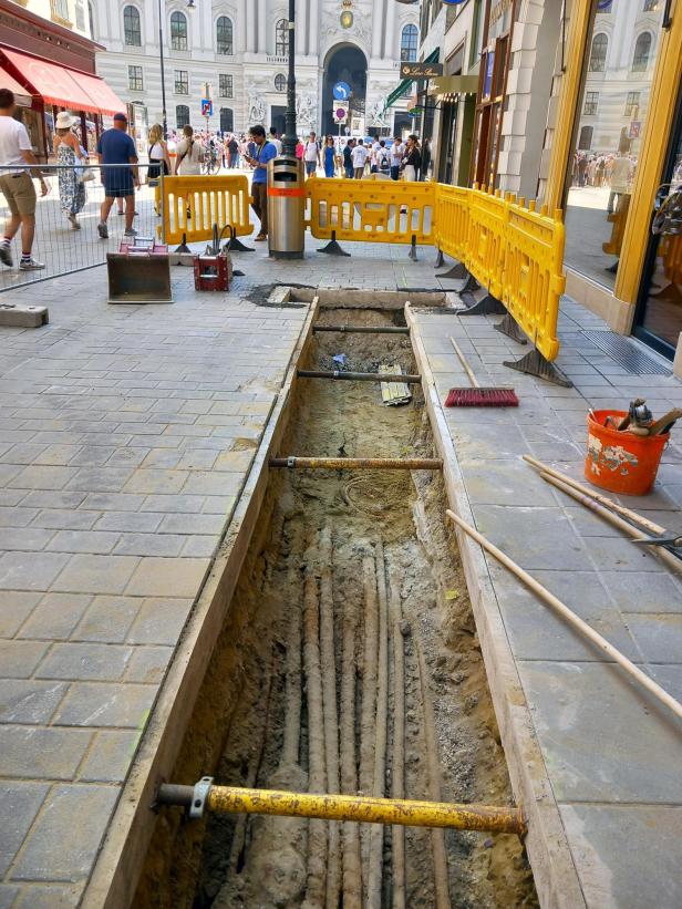 Fundgrube Michaelerplatz: Archäologen entdecken antike Fußbodenheizung