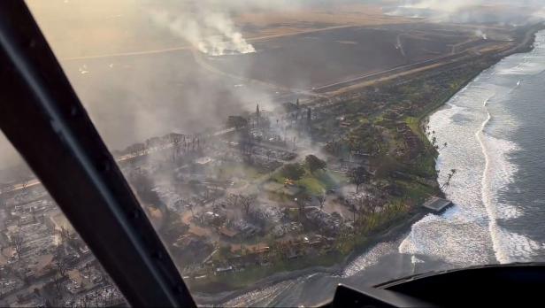 Inferno im Paradies: Eindrücke aus dem Waldbrand-Gebiet auf Maui