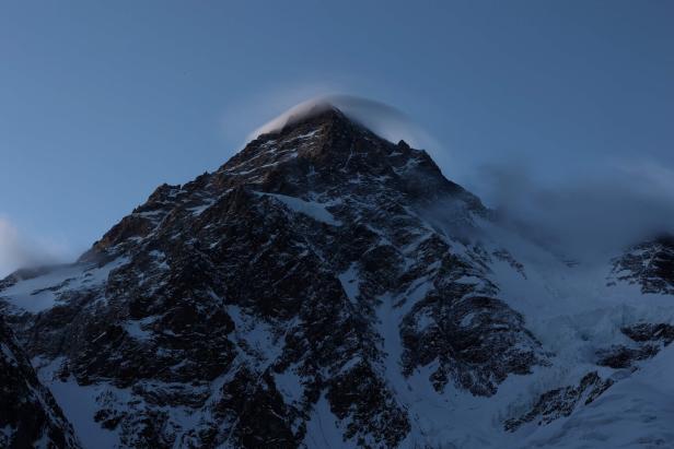 PAKISTAN-MOUNTAINEERING-K2 Der Gipfel des K2