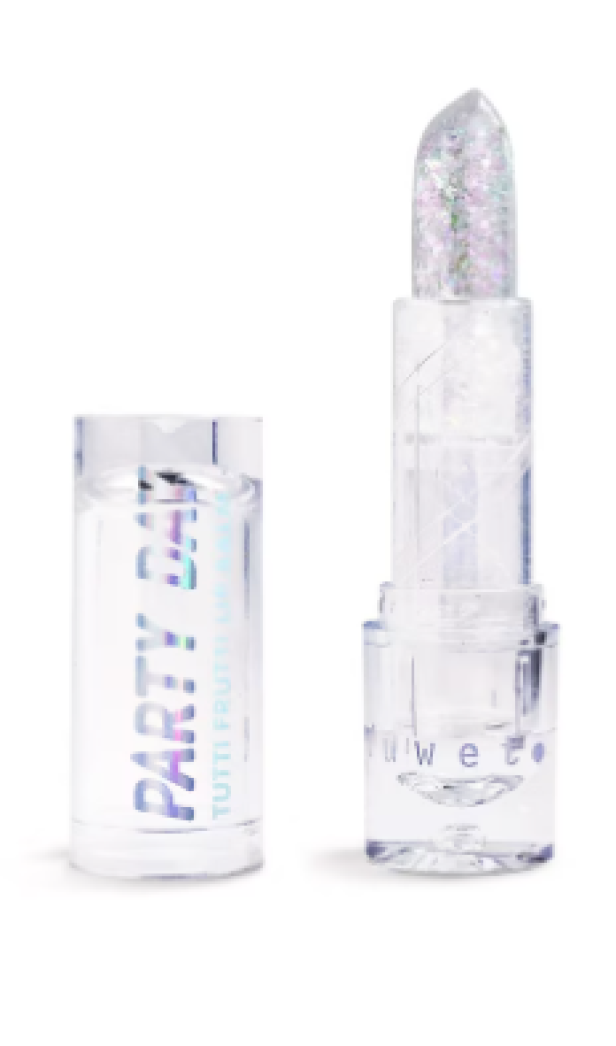 Ein glitzernder Lippenbalsam der Marke Wet n Wild, Sorte „Party Day“.