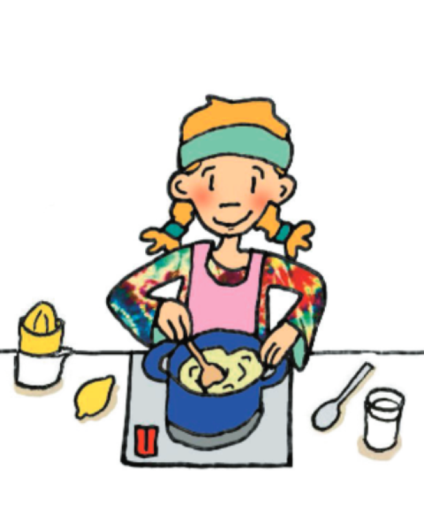 Lilli kocht.