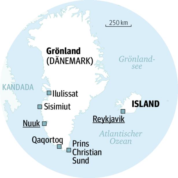 Grönland: Der menschliche Zwerg im großen Weiß