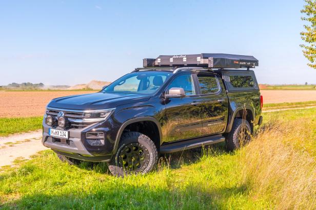 Weltreise oder Offroad Wochenend-Trip? Neuer Amarok kommt als Camper mit Dach-Zelt und Hardtop