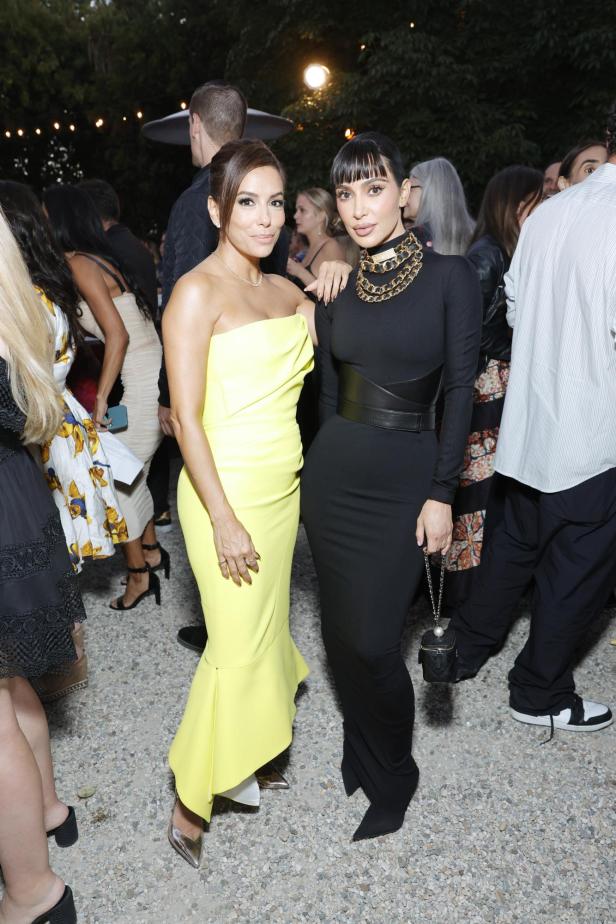 Kim Kardashian mit Eva Longoria.