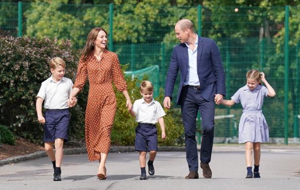 Warum wir heuer kein Schulstart-Foto von George, Charlotte und Louis erwarten dürfen