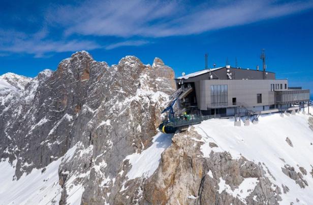 Auf dem Dachstein steht Österreichs höchste Baustelle