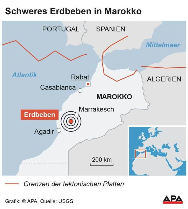 Die Lage in Marokkos Erdbebengebiet bleibt schwierig