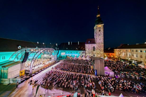 St. Pölten: Musiker heizten ein – auf einer Freiluft-Herdplatte