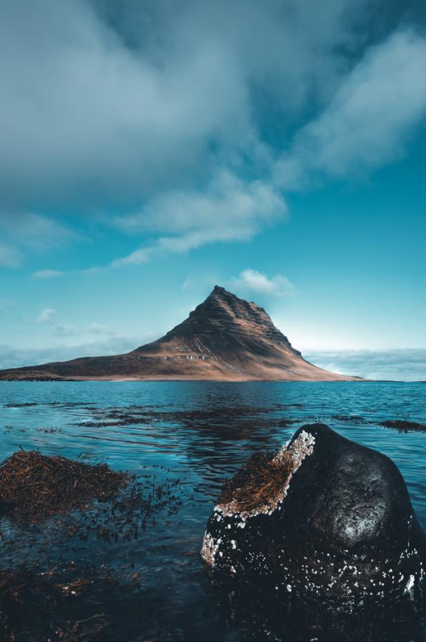 In Island lohnt sich oft ein Blick nach oben