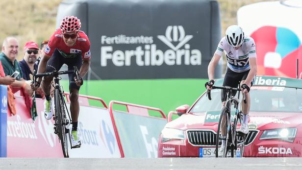 Vuelta: Quintana entzaubert Tour-Sieger Froome