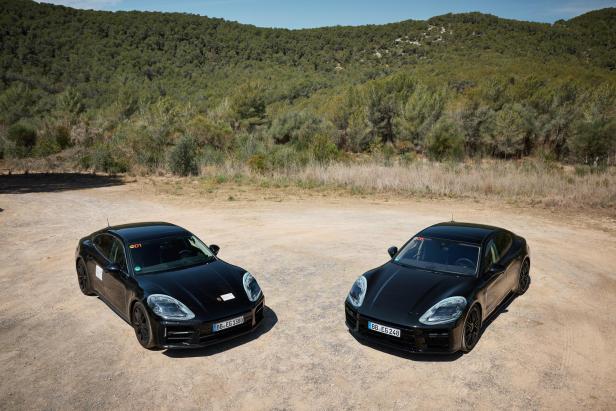 Mit Spannung erwartet: Der neue Porsche Panamera auf Erprobungsfahrt