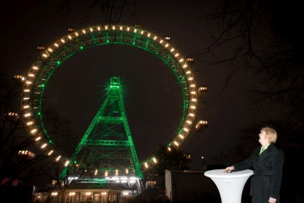 St. Patrick's Day: Wien feiert in grün