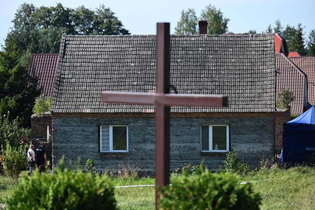 Haus in Czerniki in dem die toten Neugeborenen entdeckt wurden