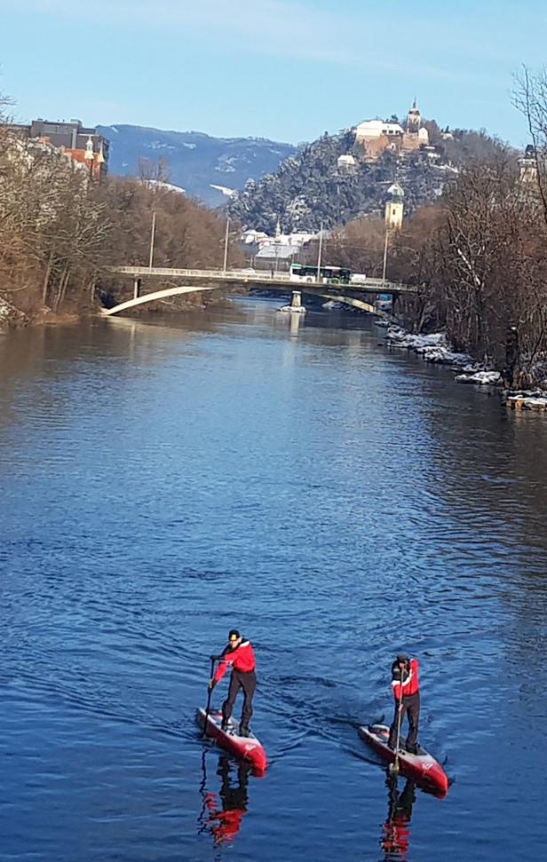 Fluss findet wieder Stadt: Auf der Mur tut sich was