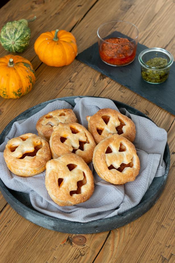Halloween Kürbis-Snacks Tante Fanny