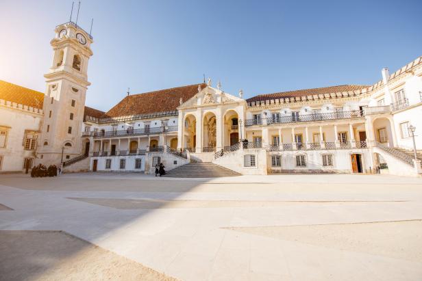 Die Universität Coimbra in Portugal.