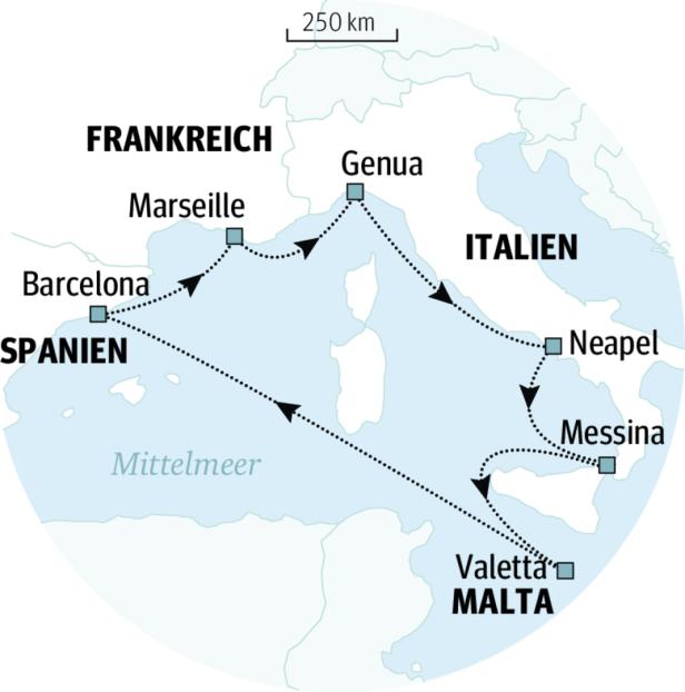 Warum die Menschen auf Mittelmeer-Kreuzfahrt gehen