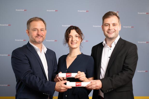 Roland Fürst, Jasmin Puchwein und Kevin Friedl