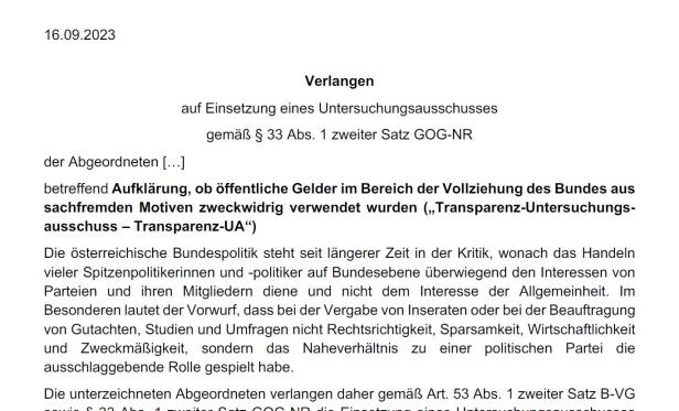 Wieder falscher Adressat: ÖVP-Mail landet bei Neos