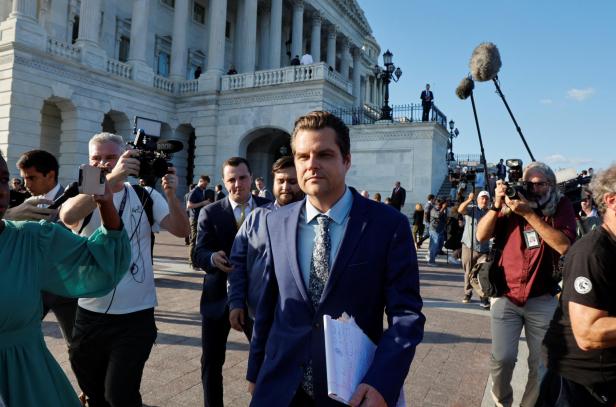 Motion to vacate the chair of House Speaker Kevin McCarthy (R-CA) and end McCarthy's continued leadership as Speaker of the House passes in Washington