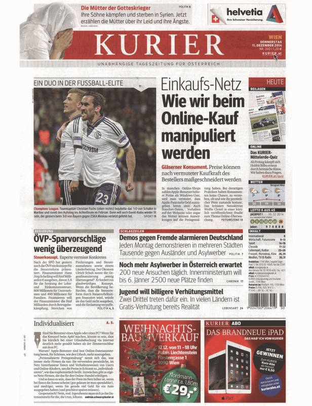 Christian Fuchs bejubelt ein Tor in einem Fußballspiel der Champions League.