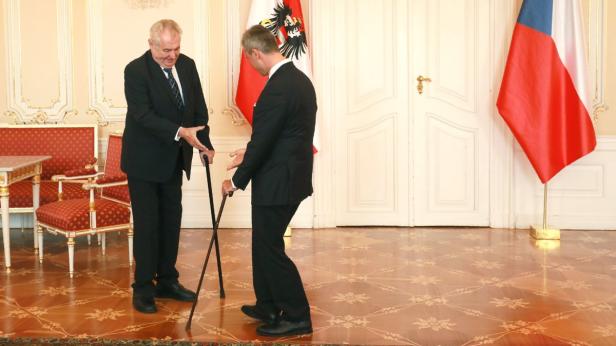 Hofer bei Zeman: "Türen für Österreich öffnen"