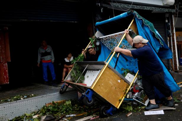 FILE PHOTO: Typhoon Koinu in Kenting