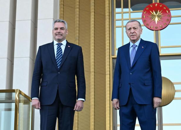 BUNDESKANZLER NEHAMMER IN DER TÜRKEI / TREFFEN MIT PRÄSIDENT ERDOGAN