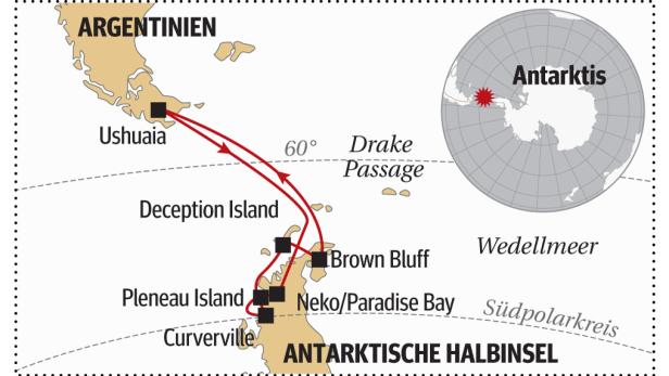 Extratour: Wie ein Millionär durch die Antarktis