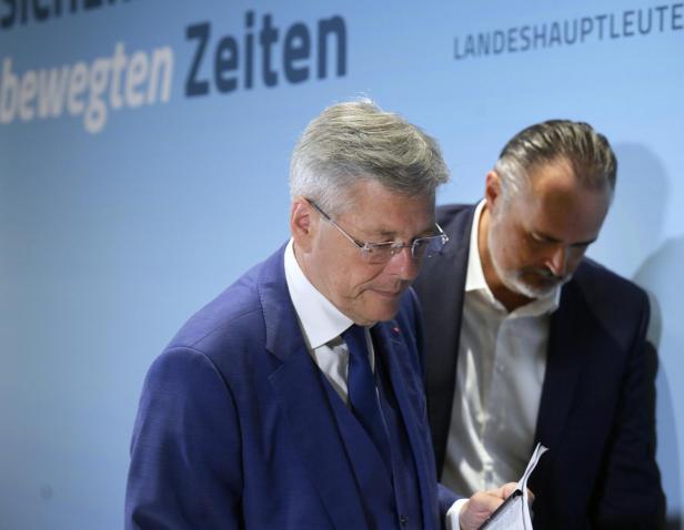 PK NACH LANDESHAUPTLEUTEKONFERENZ IN ANDAU: KAISER/DOSKOZIL