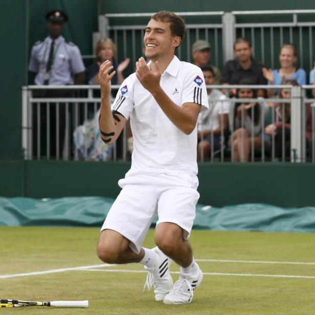 Wimbledon: Melzer verliert Fünfsatz-Krimi