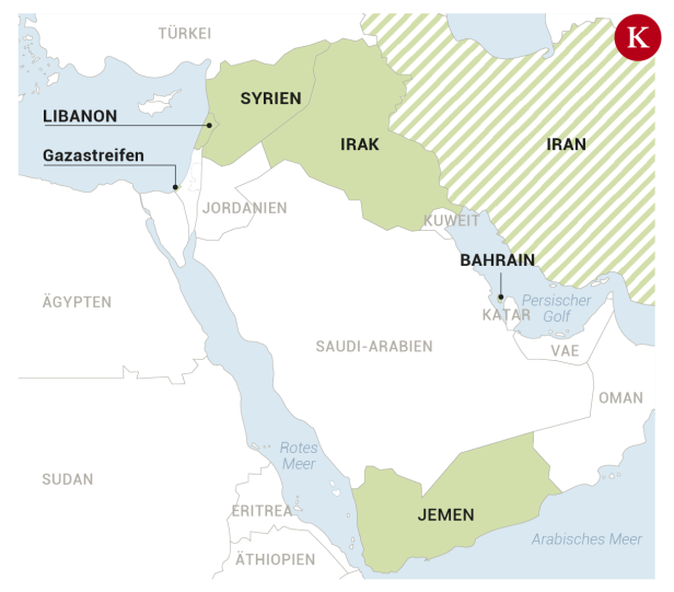 Wo der Iran überall Milizen unterstützt