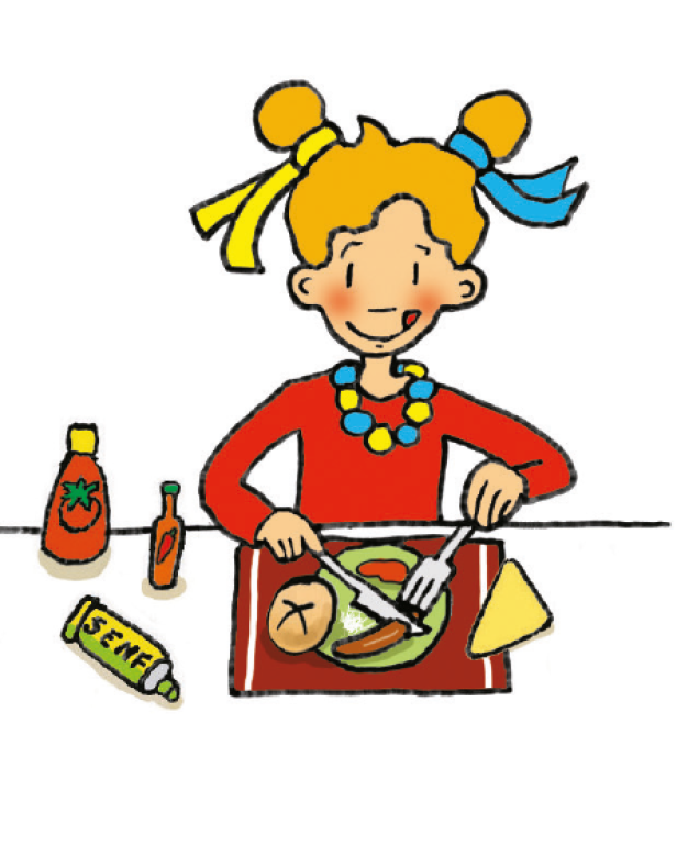 Lillis Rezept: Würstel kochen.