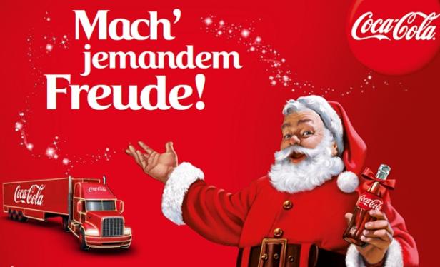 Die Coca-Cola-Freuden-Masche